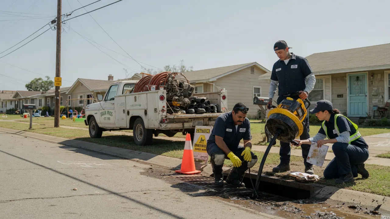 Drain Cleaning in El Indio, TX near me